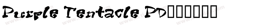 Purple Tentacle PD字体转换